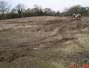 Before the caravan park was built