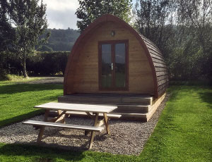 Luxury glamping pods Thirsk